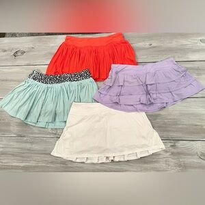 LOT of Lululemon Skorts